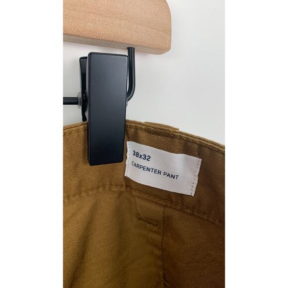 Gap Mens Palomino Brown Utility Carpenter Pants Straight Leg Size 38x32 NWT - Picture 6 of 7